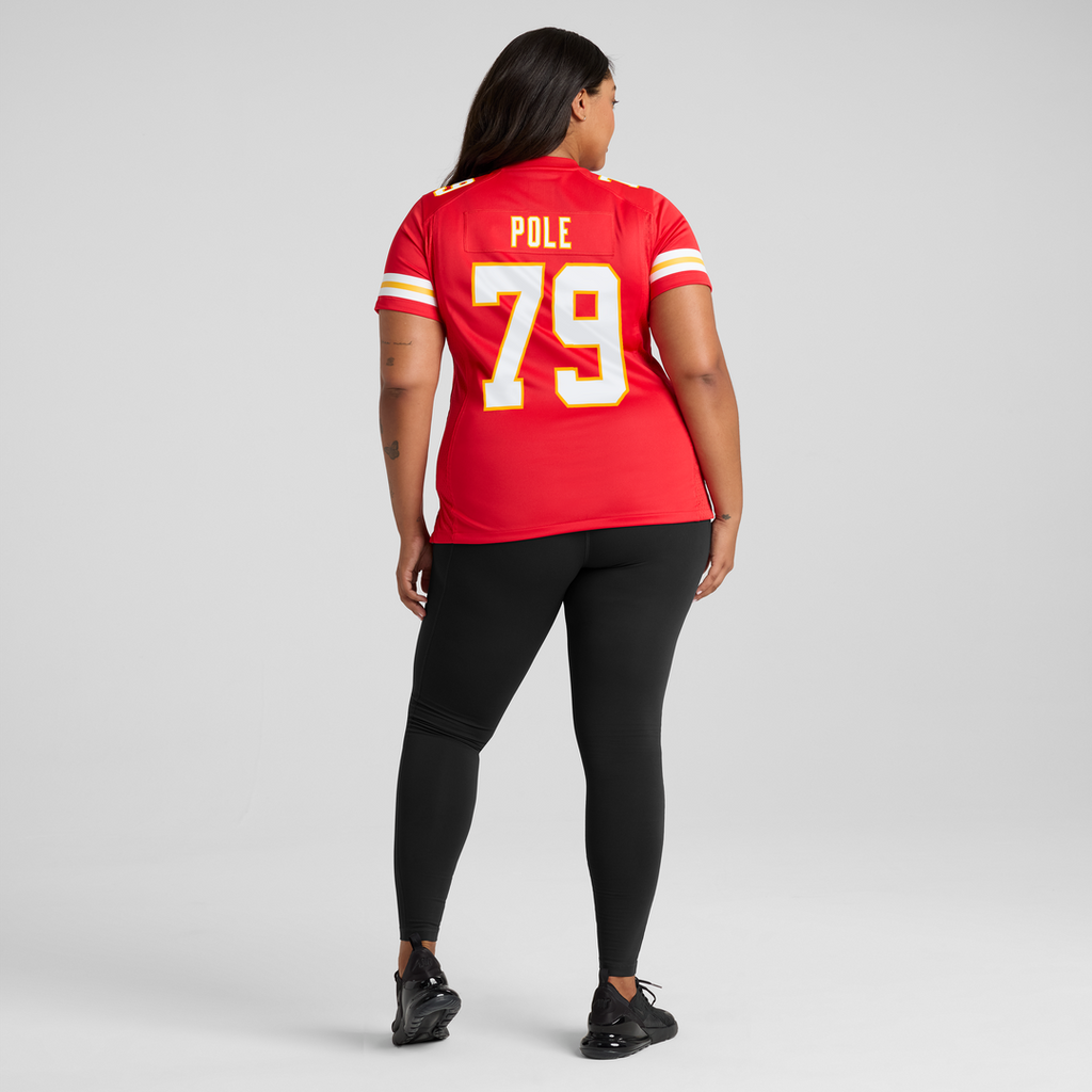 Esa Pole Kansas City Chiefs Nike Women's Team Game Official Jersey -  Red