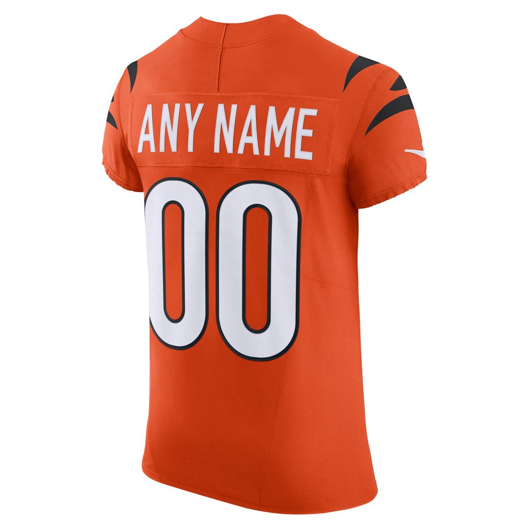Cincinnati Bengals Nike Team Vapor F.U.S.E. Elite Custom Official Jersey -  Black