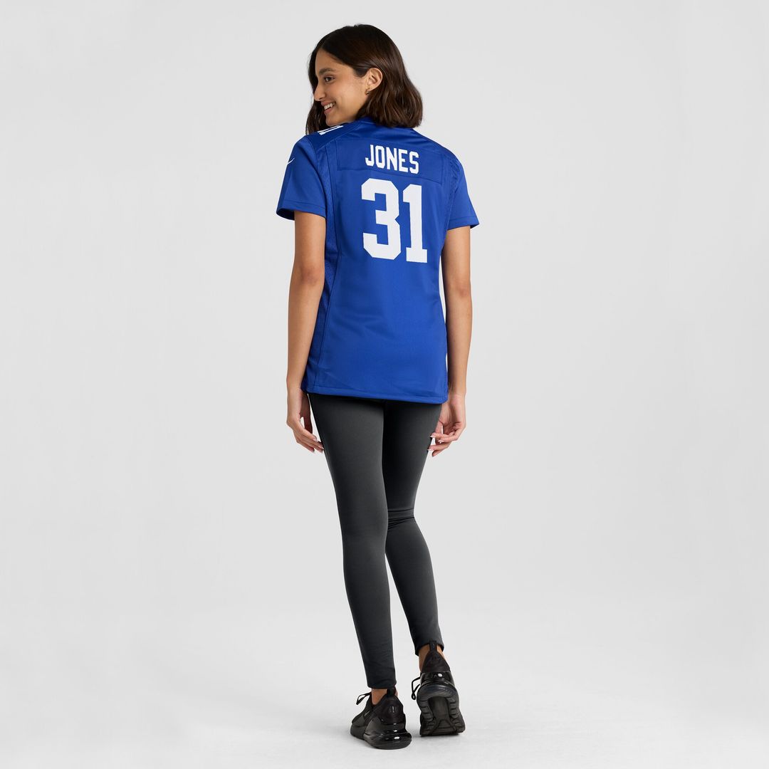 Nic Jones New York Giants Nike Women's Team Game Jersey - Royal
