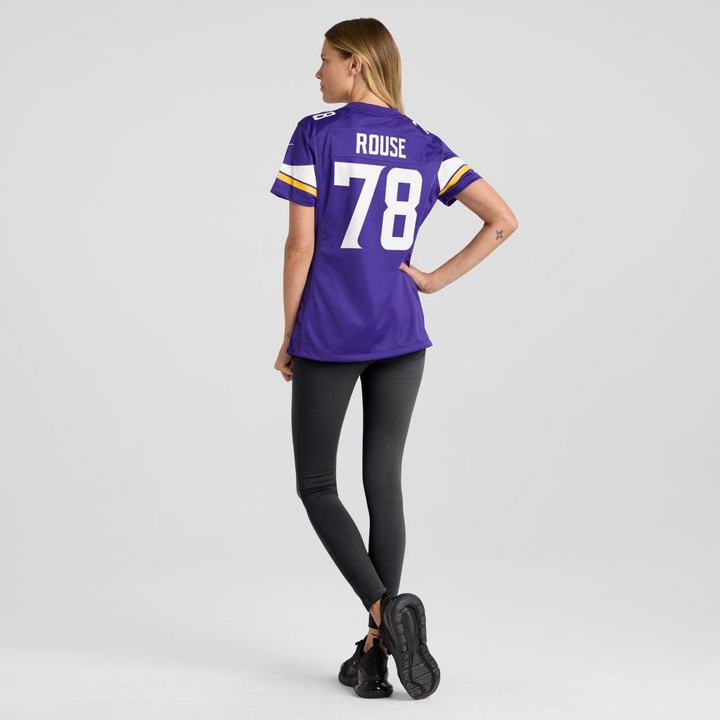 Walter Rouse Minnesota Vikings Nike Women's Game Jersey - Purple