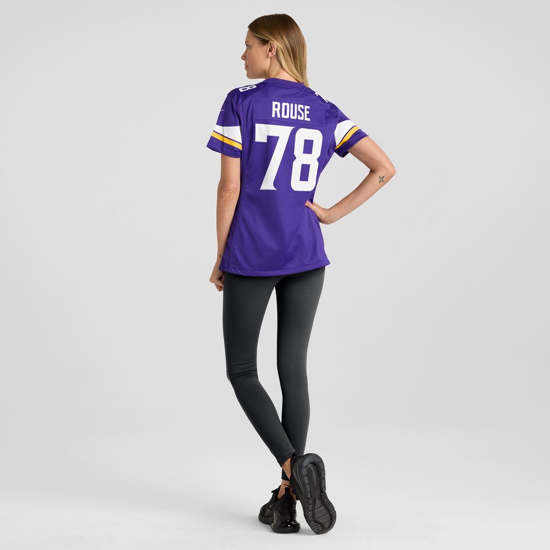 Walter Rouse Minnesota Vikings Nike Women's Game Jersey - Purple
