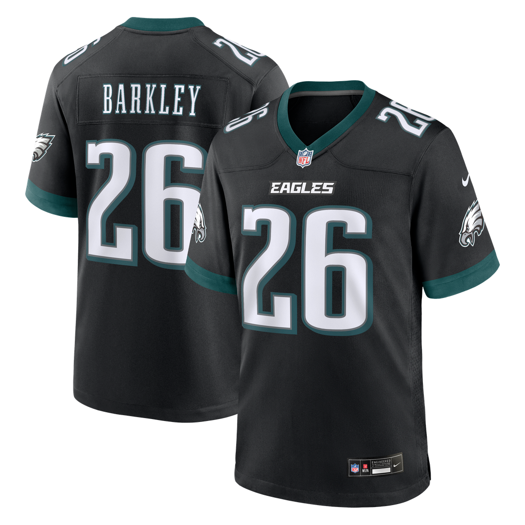 Saquon Barkley Philadelphia Eagles Nike Game Jersey - White