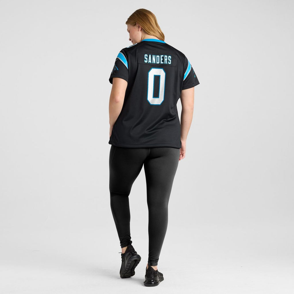 Ja'Tavion Sanders Carolina Panthers Nike Women's  Game Official Jersey -  Black