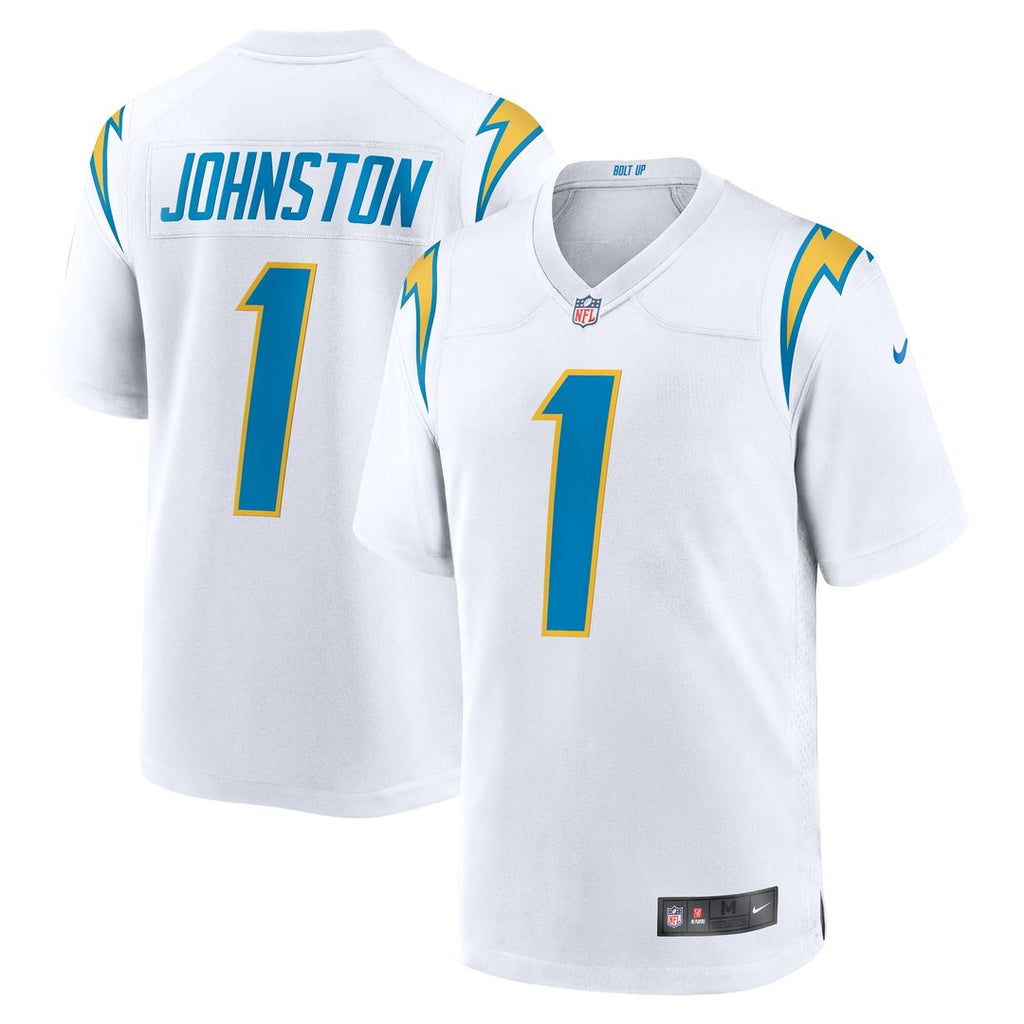 Quentin Johnston Los Angeles Chargers Nike Away Game Official Jersey - White