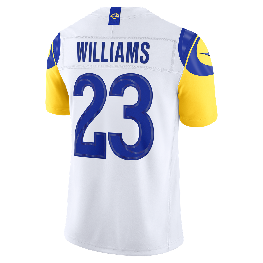 Kyren Williams Los Angeles Rams Nike Vapor F.U.S.E. Stitched Limited Official Jersey - White