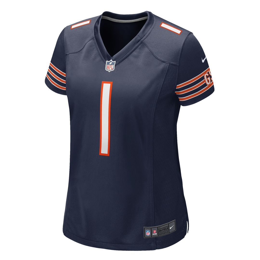 Jaylon Johnson Chicago Bears Nike Women's  Game Official Jersey -  Navy