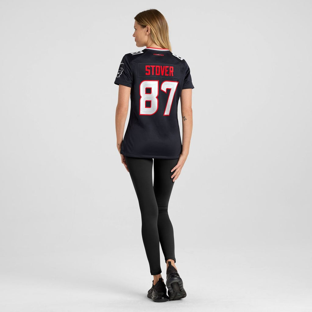 Cade Stover Houston Texans Nike Women's Game Official Jersey -  Navy