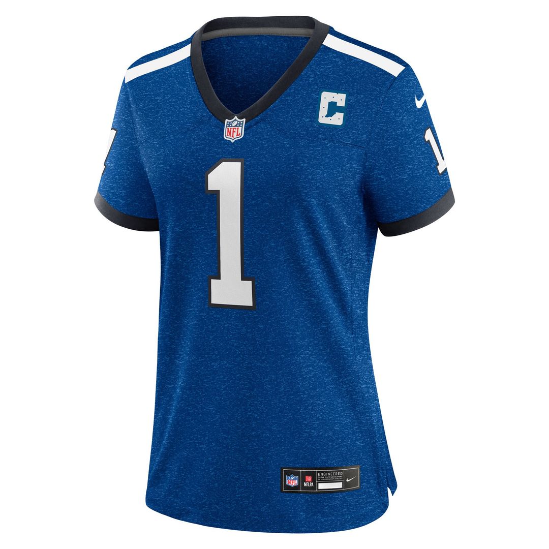Ahmad Sauce Gardner Indianapolis Colts Nike Women's Alternate 2 Indiana Nights Game Jersey - Heather Royal