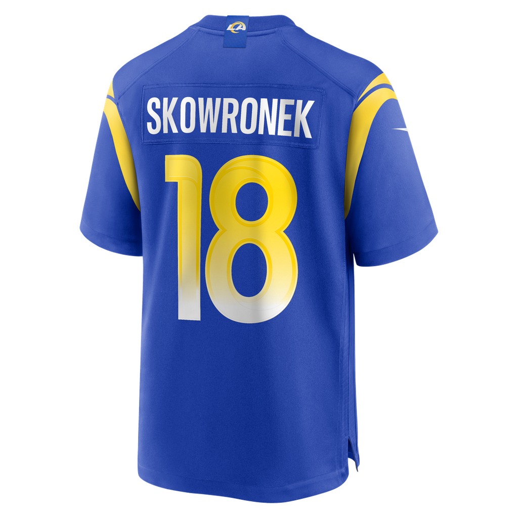 Ben Skowronek Los Angeles Rams Nike Game Official Jersey - Royal