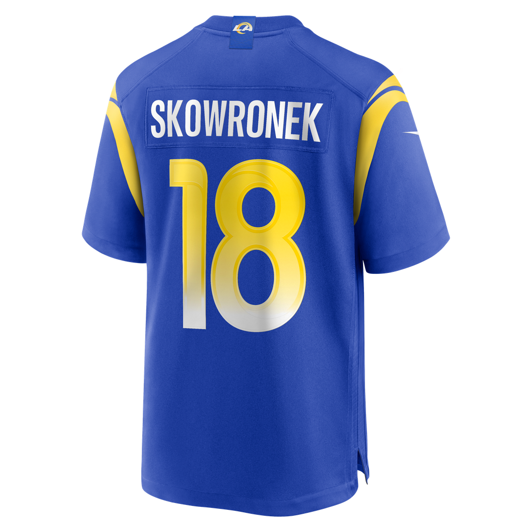 Ben Skowronek Los Angeles Rams Nike Game Official Jersey - Royal