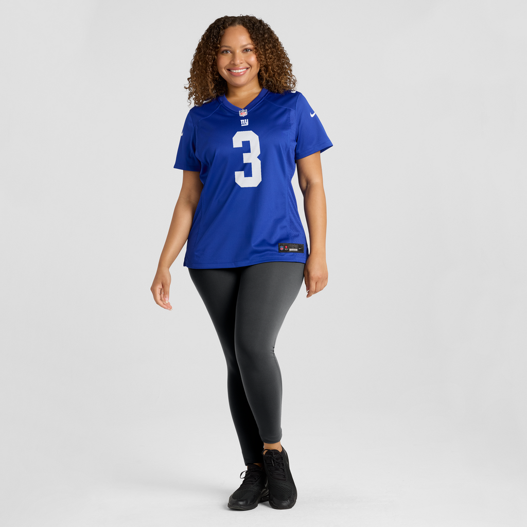 Abdul Carter New York Giants Nike Women's Team Game Jersey - Royal