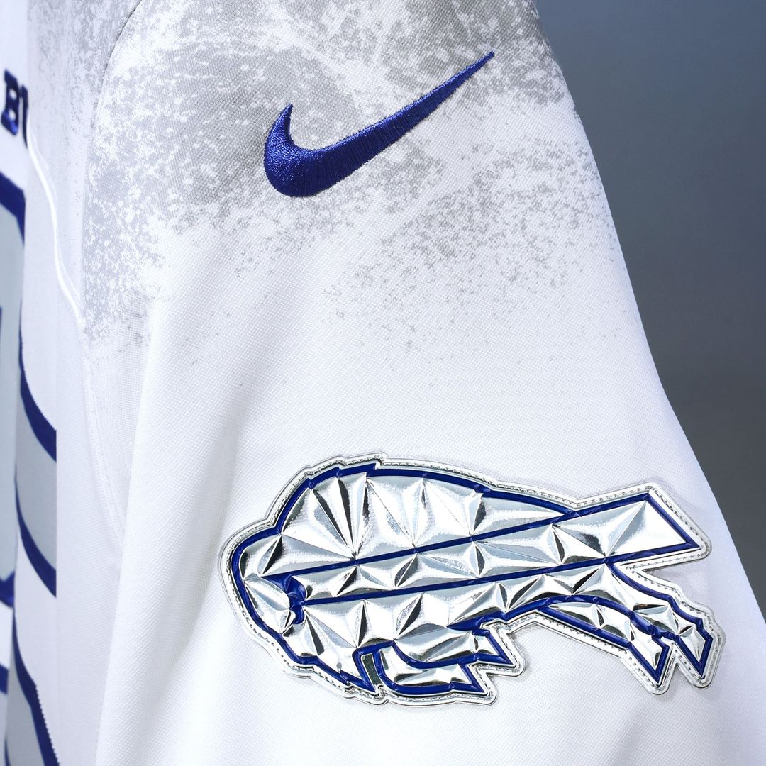 Josh Allen Buffalo Bills Nike 2025 Rivalries Collection Stitched Limited Official Jersey - White