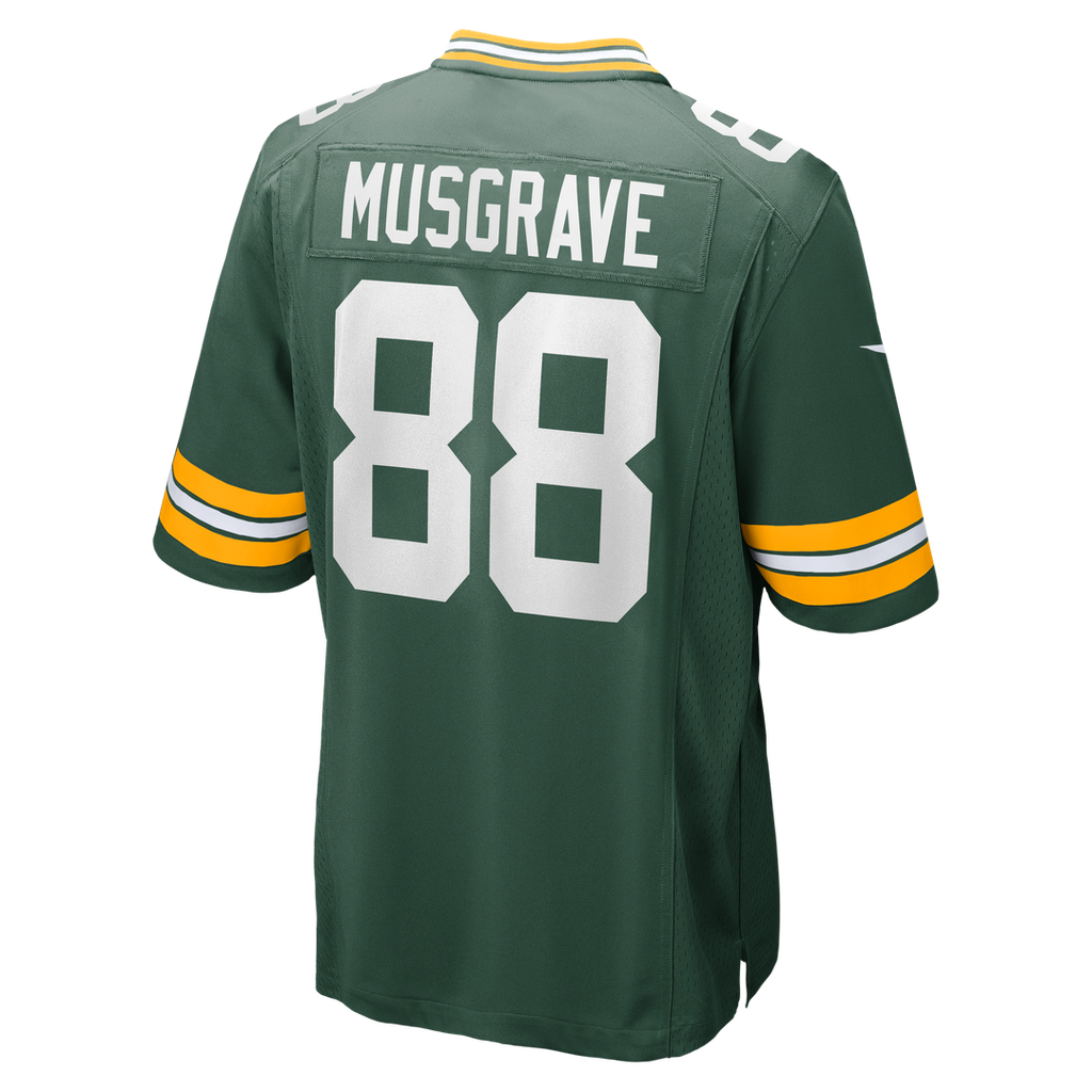 Luke Musgrave Green Bay Packers Nike  Game Official Jersey -  Green