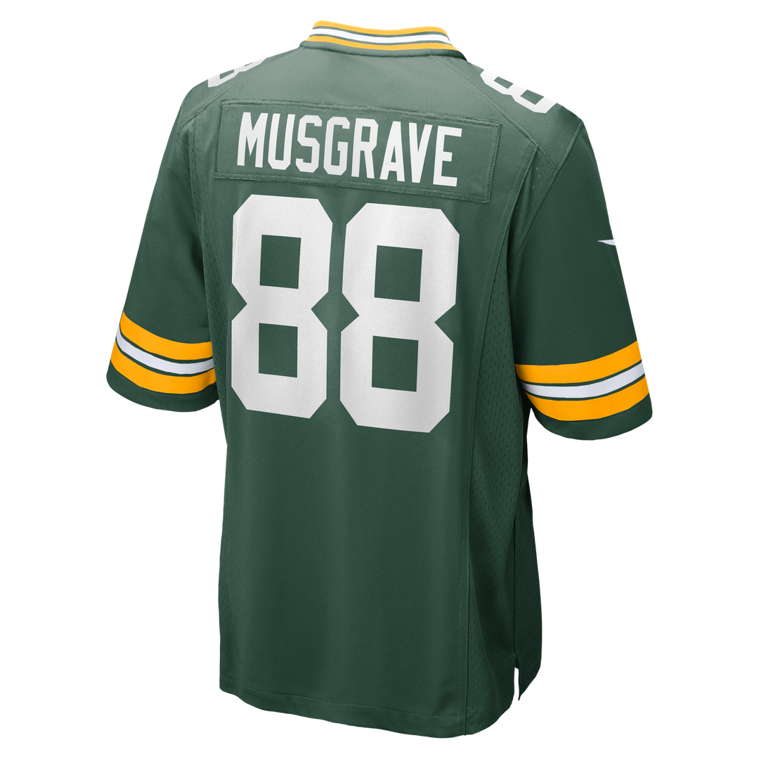 Luke Musgrave Green Bay Packers Nike  Game Official Jersey -  Green