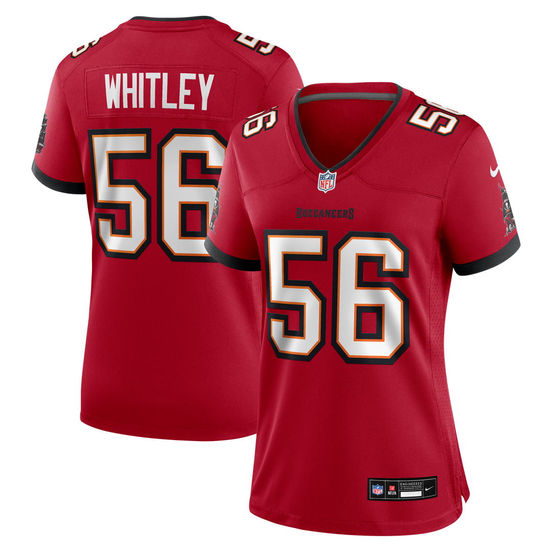 Benton Whitley Tampa Bay Buccaneers Nike Women's Team Game Official Jersey -  Red