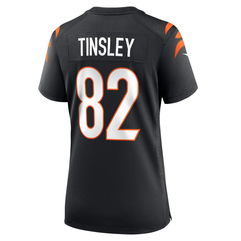 Mitchell Tinsley Cincinnati Bengals Nike Women's Team Game Official Jersey -  Black