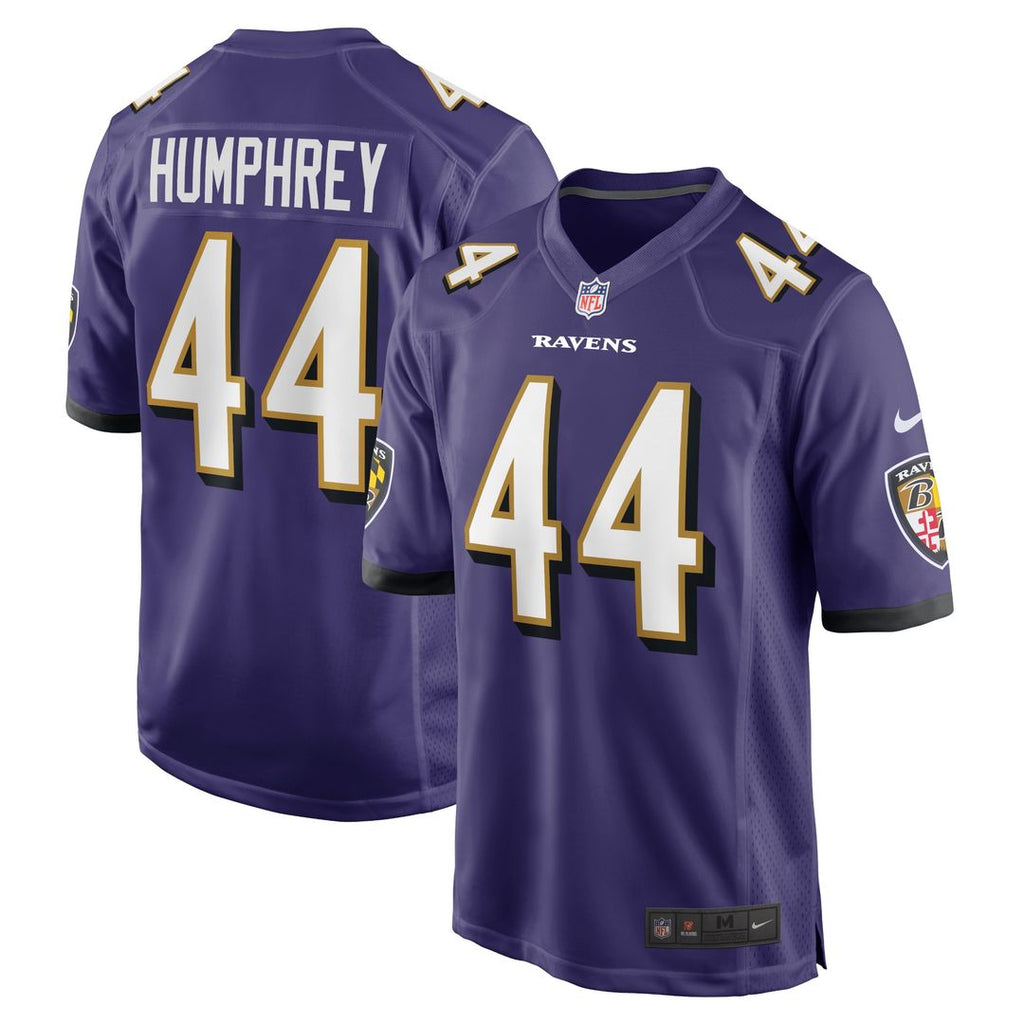 Marlon Humphrey Baltimore Ravens Nike Game Team Official Jersey - Purple