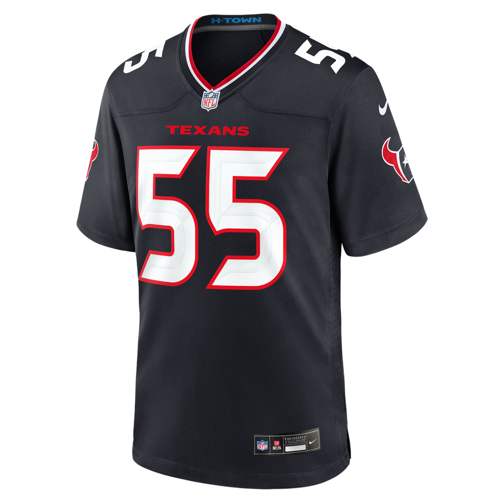Danielle Hunter Houston Texans Nike Team Game Jersey - Navy