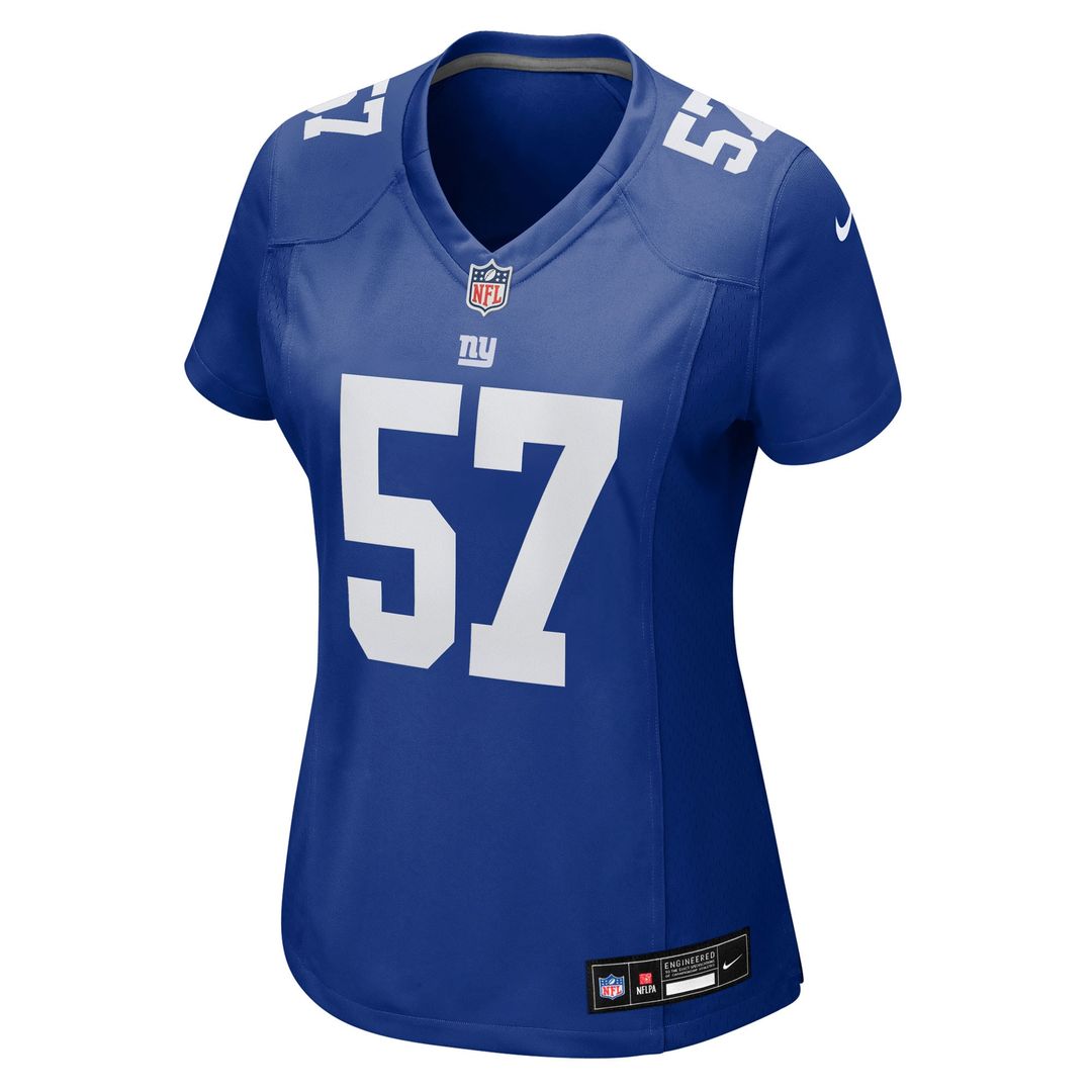 Chauncey Golston New York Giants Nike Women's Team Game Jersey - Royal