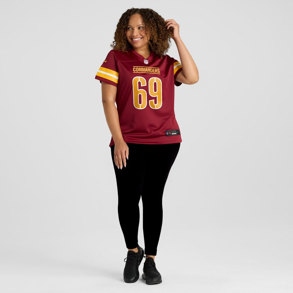 Tyler Ott Washington Commanders Nike Women's Team Game Official Jersey -  Burgundy