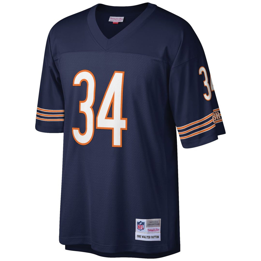 Walter Payton Chicago Bears Mitchell & Ness Big & Tall 1985 Retired Player Replica Official Jersey - White
