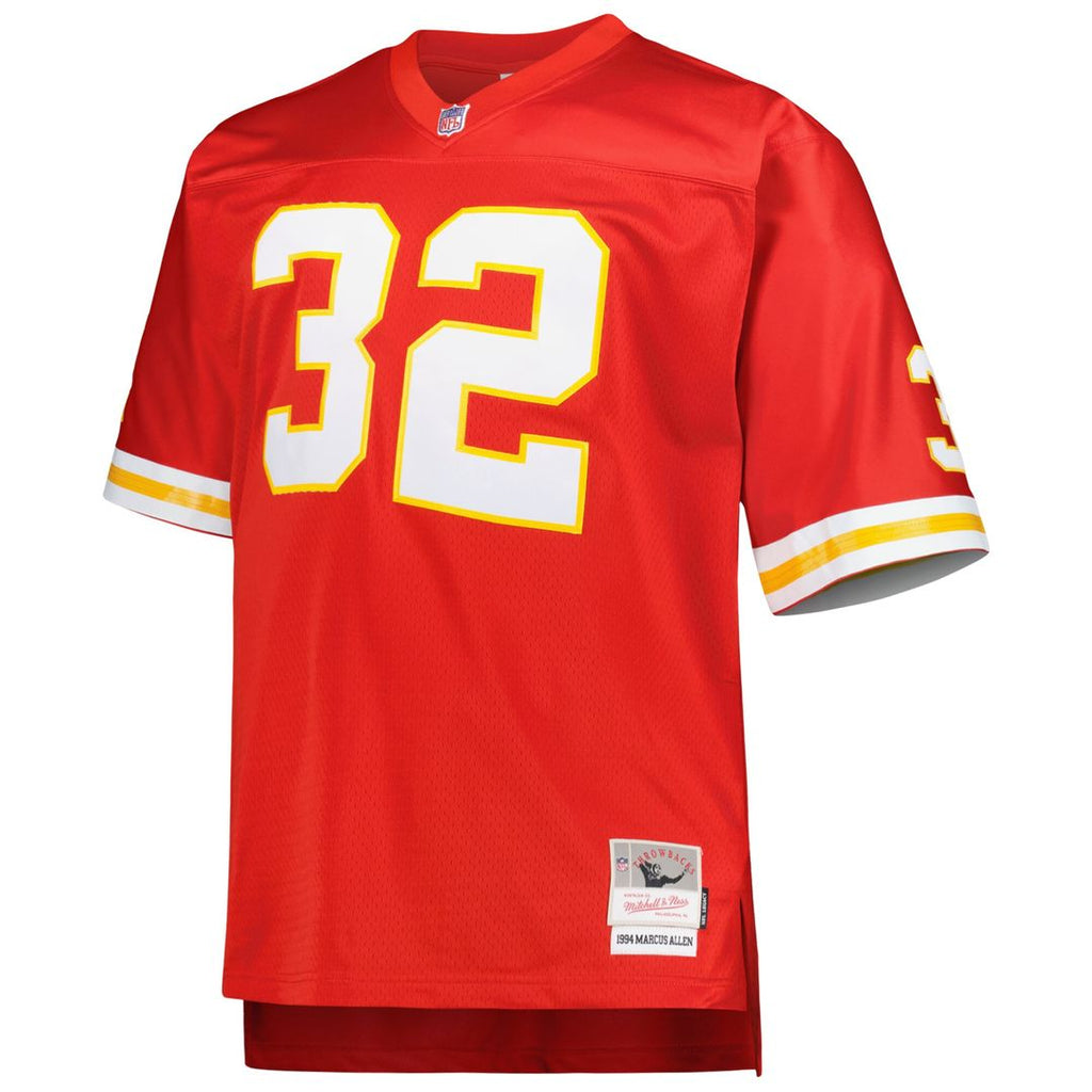 Marcus Allen Kansas City Chiefs Mitchell & Ness Big & Tall 1994 Retired Player Replica Official Jersey - Red