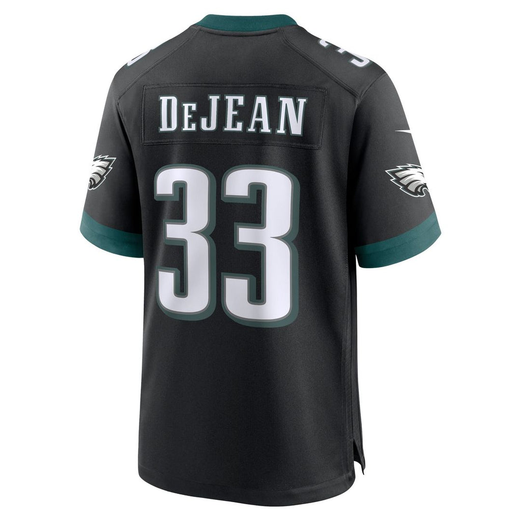 Cooper DeJean Philadelphia Eagles Nike  Alternate Player Game Official Jersey - Black