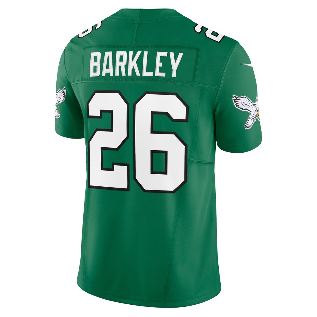 Saquon Barkley Philadelphia Eagles Nike Vapor F.U.S.E. Limited Official Jersey - Black