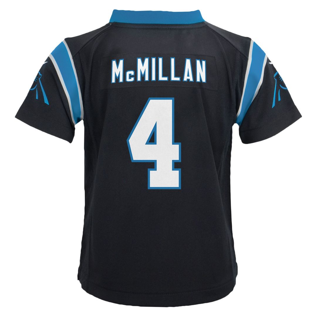 Tetairoa McMillan Carolina Panthers Nike Toddler Game Official Jersey - Black