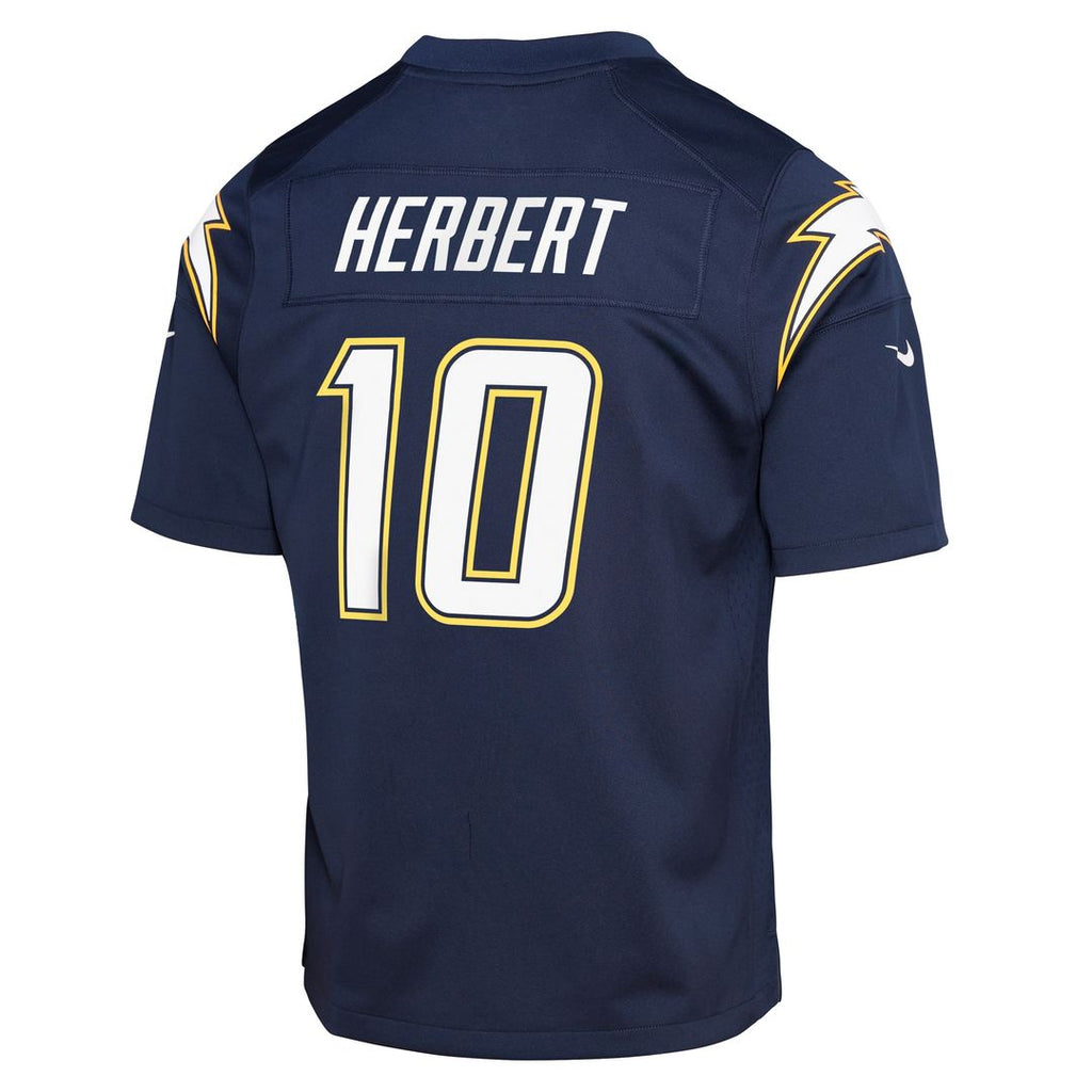 Justin Herbert Los Angeles Chargers Nike Youth Alternate Super Chargers Game Player Official Jersey - Navy