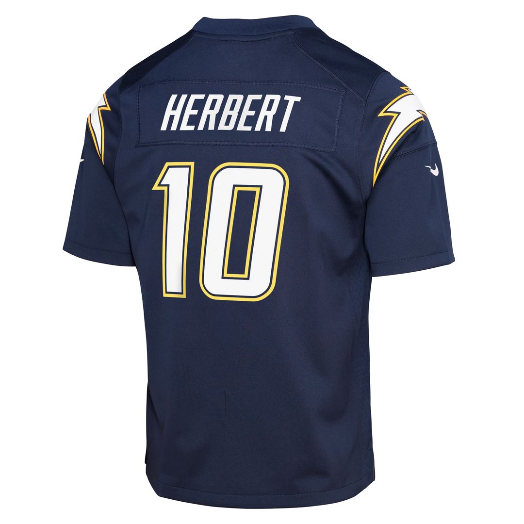 Justin Herbert Los Angeles Chargers Nike Youth Alternate Super Chargers Game Player Official Jersey - Navy