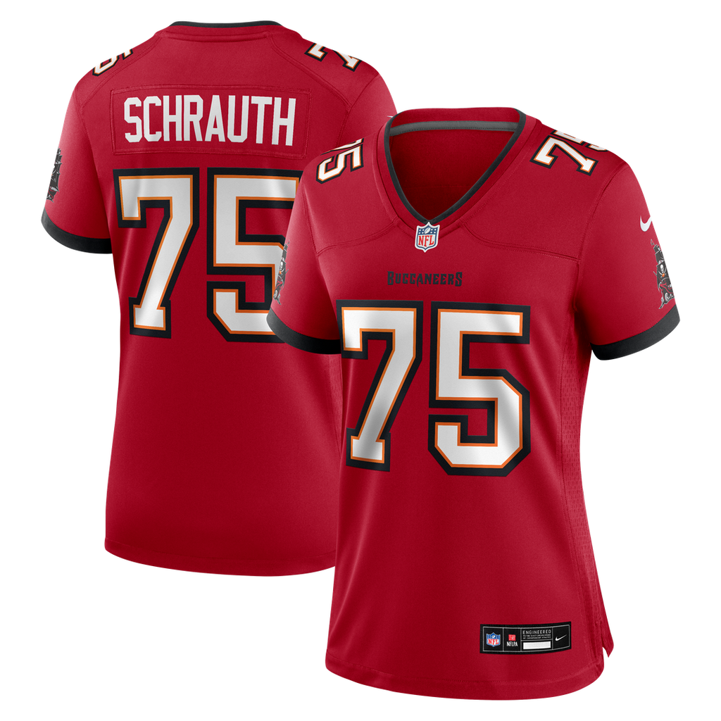 Billy Schrauth Tampa Bay Buccaneers Nike Women's Team Game Official Jersey - Red