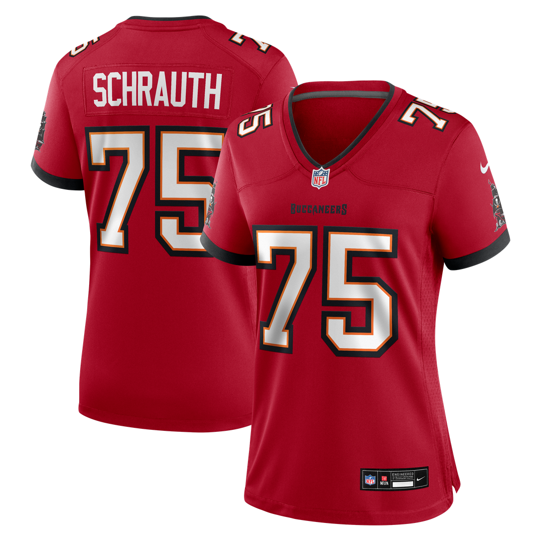 Billy Schrauth Tampa Bay Buccaneers Nike Women's Team Game Official Jersey - Red