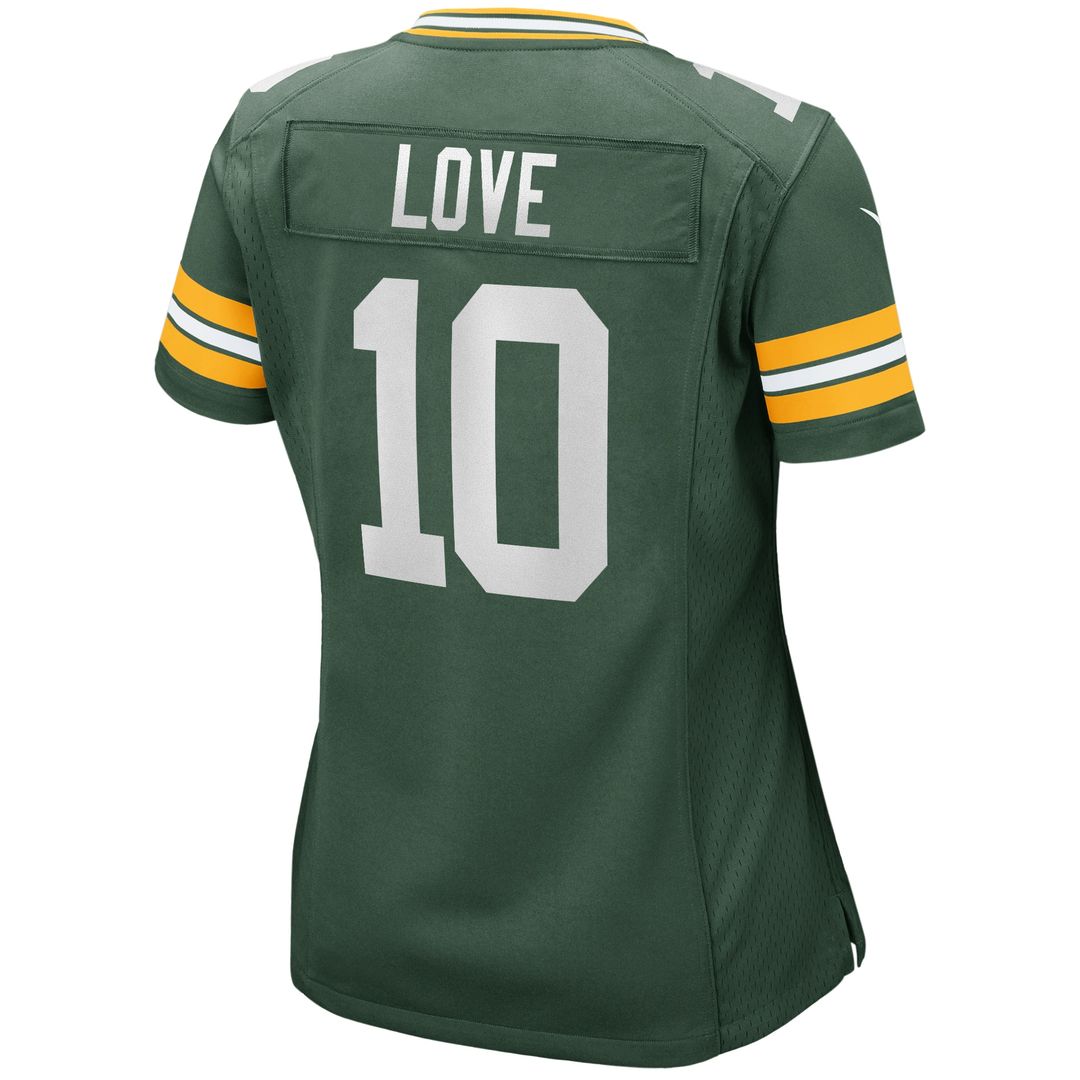 Jordan Love Green Bay Packers Nike Women's Game Official Jersey - Green