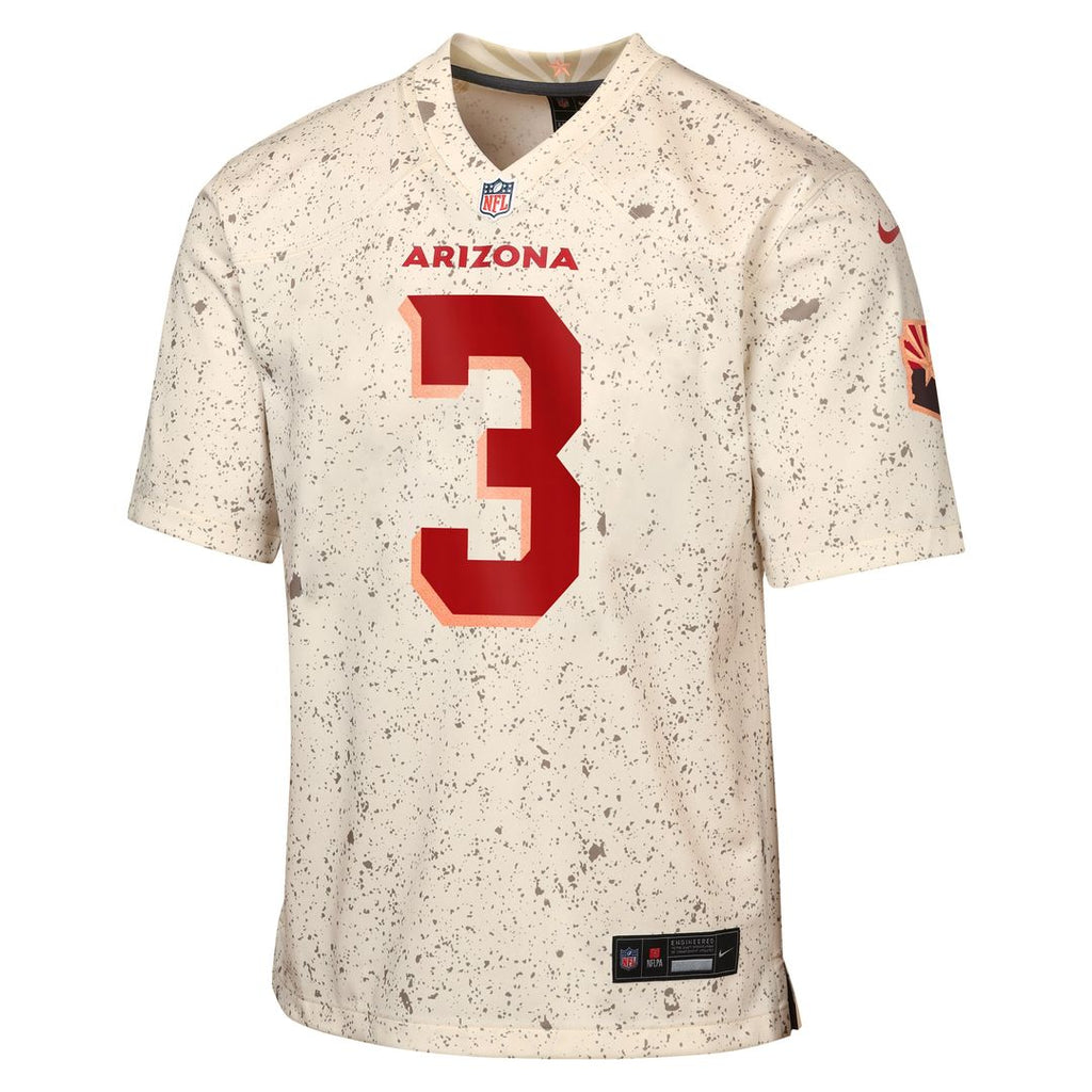 Budda Baker Arizona Cardinals Nike Youth 2025 Rivalries Collection Game Official Jersey - Natural