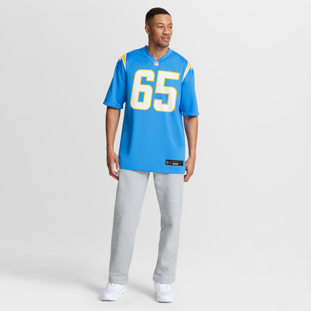 Logan Taylor Los Angeles Chargers Nike Team Game Official Jersey - Powder Blue