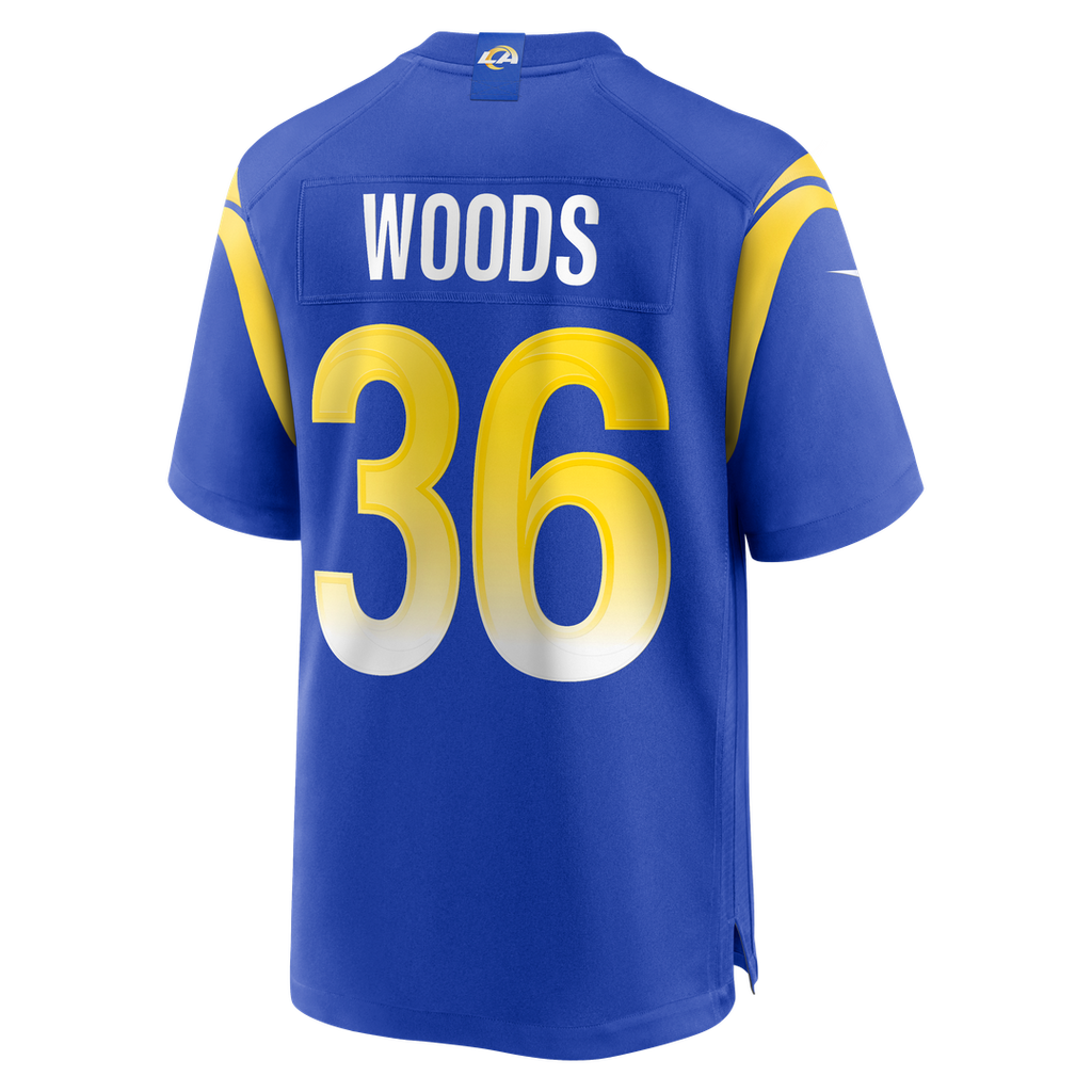 Charles Woods Los Angeles Rams Nike Game Jersey - Royal