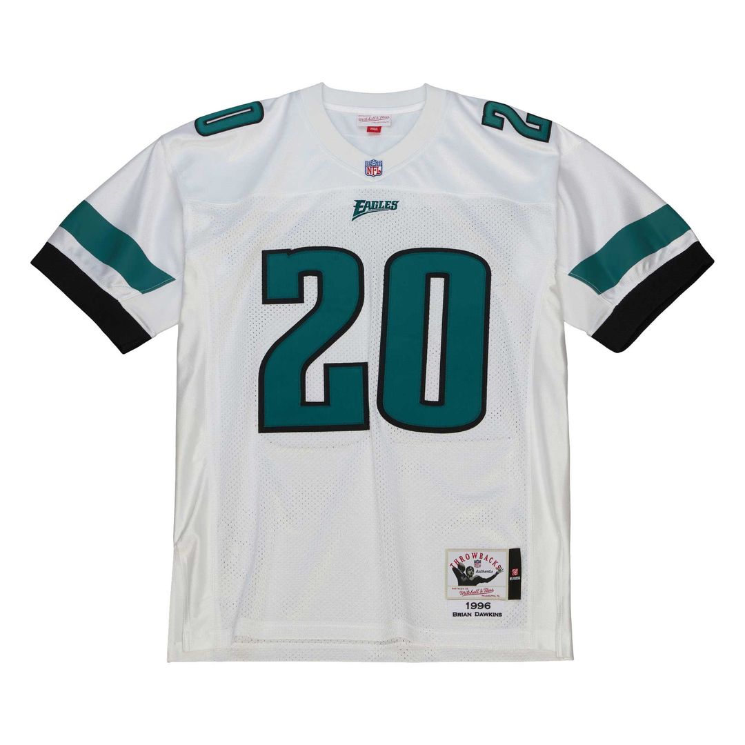 Brian Dawkins Philadelphia Eagles 1996 Mitchell & Ness Authentic Throwback Retired Player Official Jersey - White