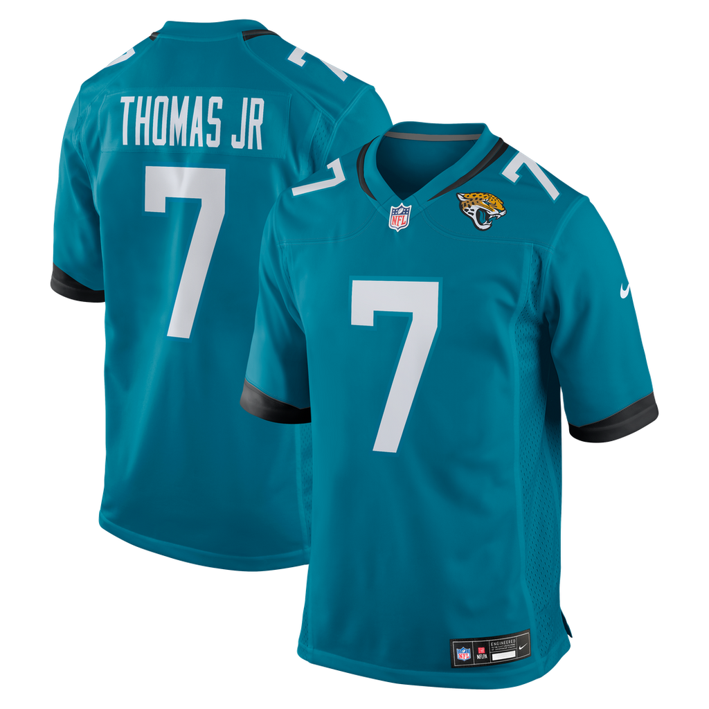 Brian Thomas Jr Jacksonville Jaguars Nike  Player Game Official Jersey - Teal