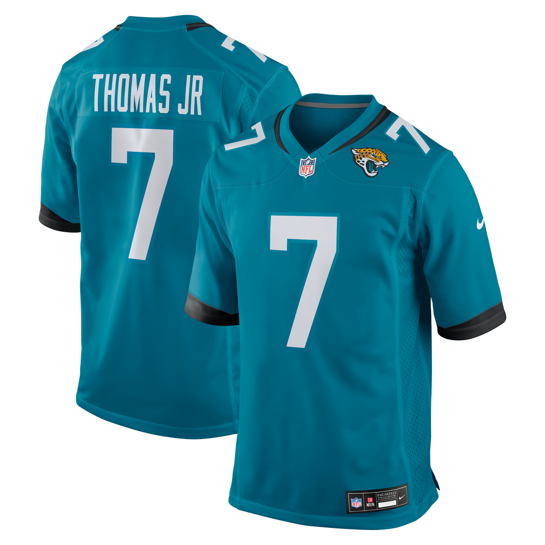 Brian Thomas Jr Jacksonville Jaguars Nike  Player Game Official Jersey - Teal