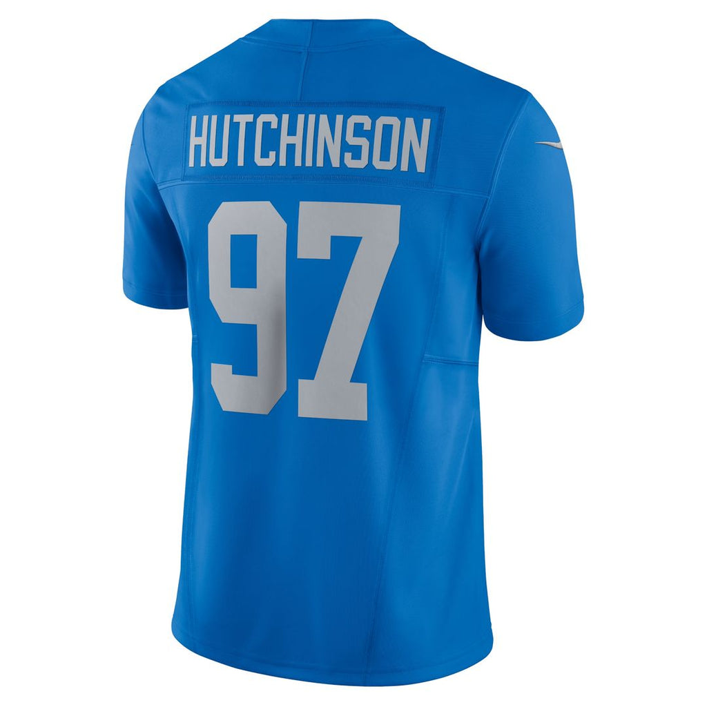 Aidan Hutchinson Detroit Lions Nike 2nd Alternate Vapor F.U.S.E. Limited Official Jersey - Black