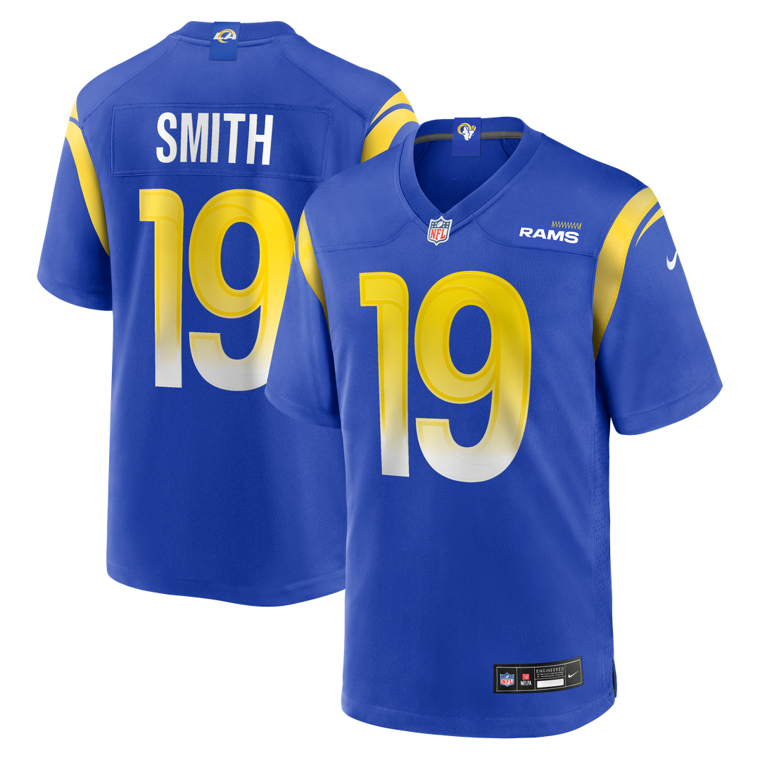 Xavier Smith Los Angeles Rams Nike Home Game Official Jersey - Royal
