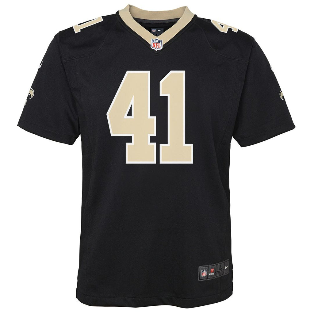 Alvin Kamara New Orleans Saints Nike Youth Gameday Golds Alternate Game Player Official Jersey - Gold