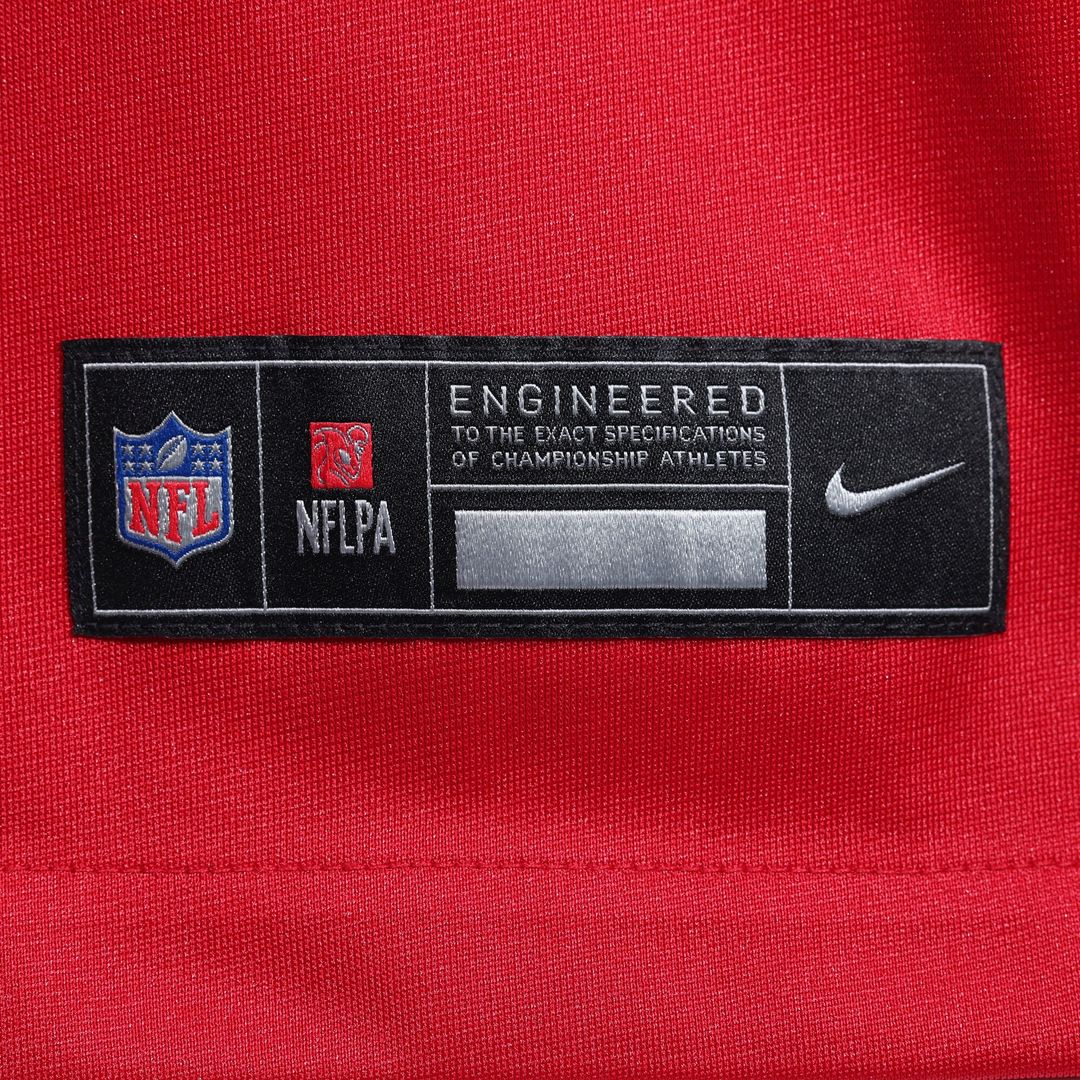 Malik Nabers New York Giants Nike Alternate Game Official Jersey - Century Red