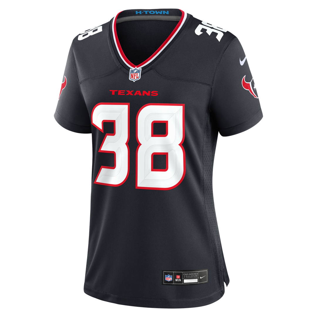Kai Kroeger Houston Texans Nike Women's Team Game Official Jersey -  Navy