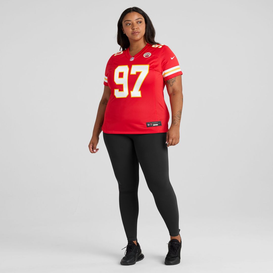 Ashton Gillotte Kansas City Chiefs Nike Women's Team Game Official Jersey -  Red