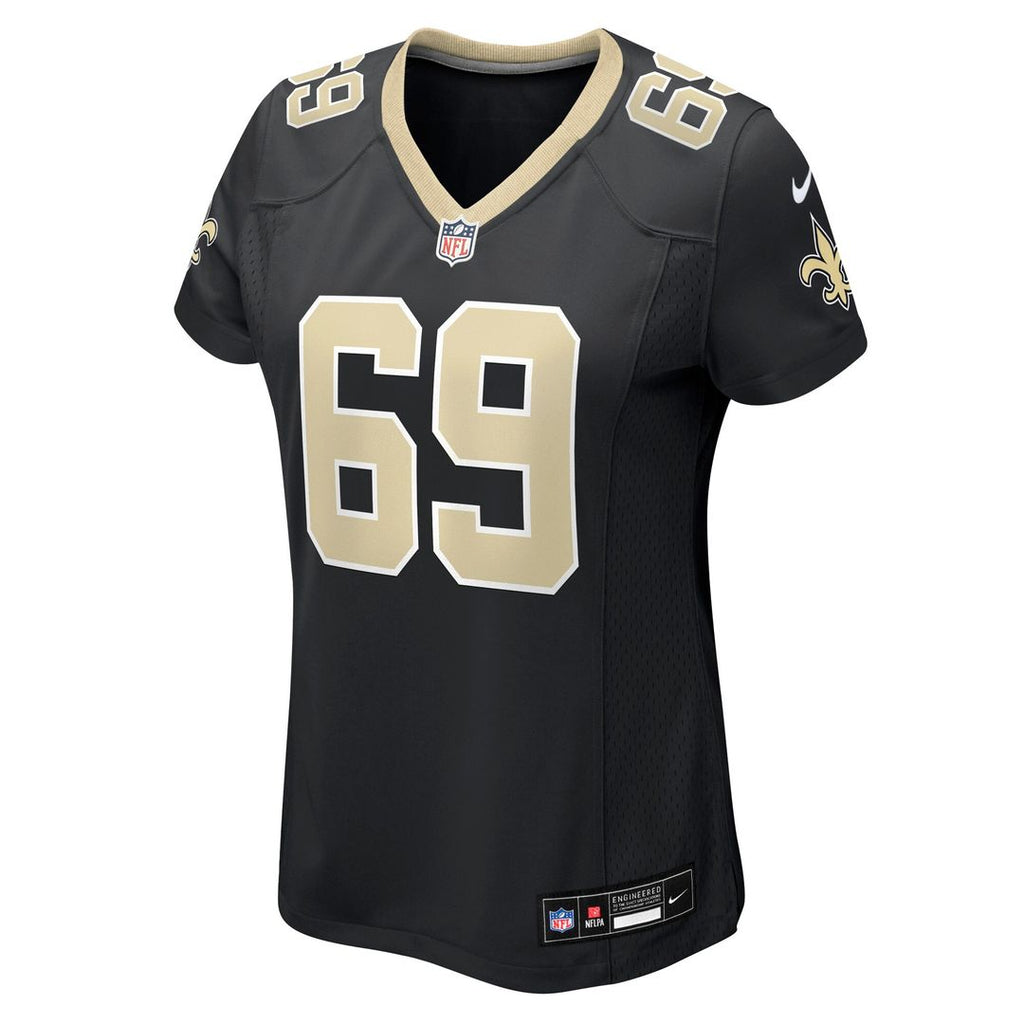 Barry Wesley New Orleans Saints Nike Women's Team Game Official Jersey -  Black