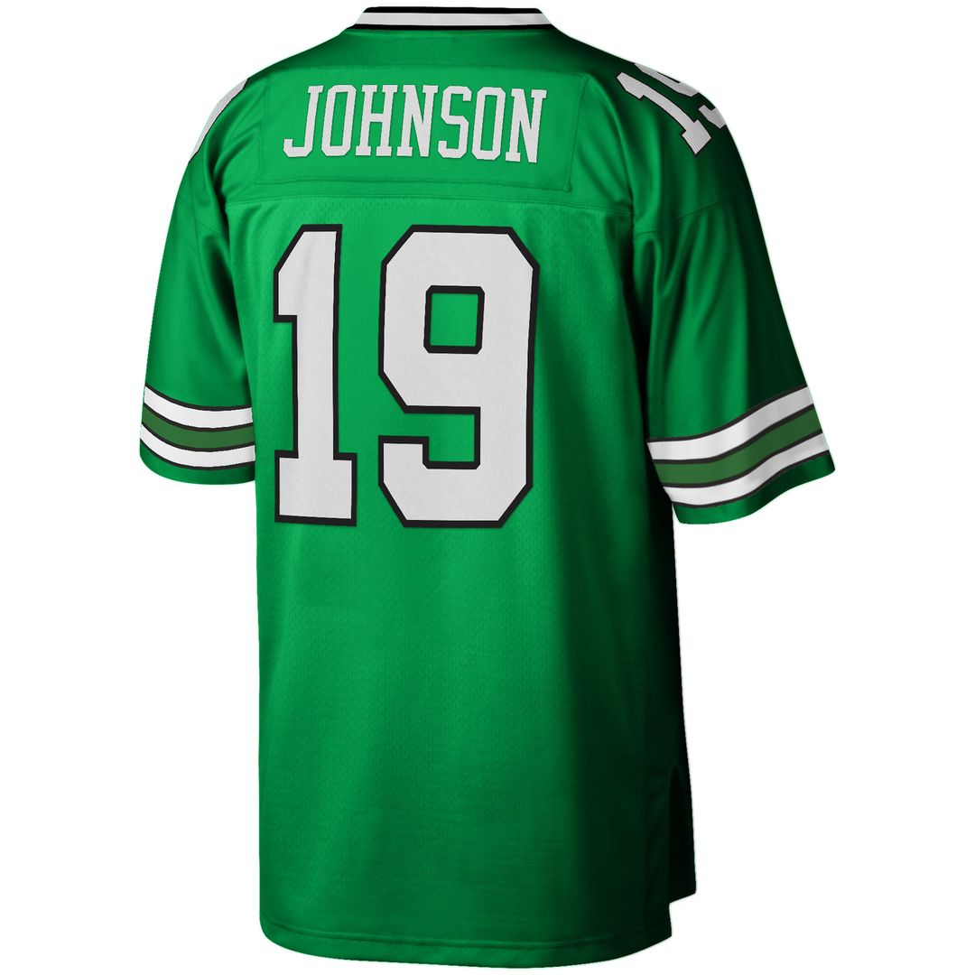 Keyshawn Johnson New York Jets Mitchell & Ness Legacy Replica Official Jersey - Kelly Green