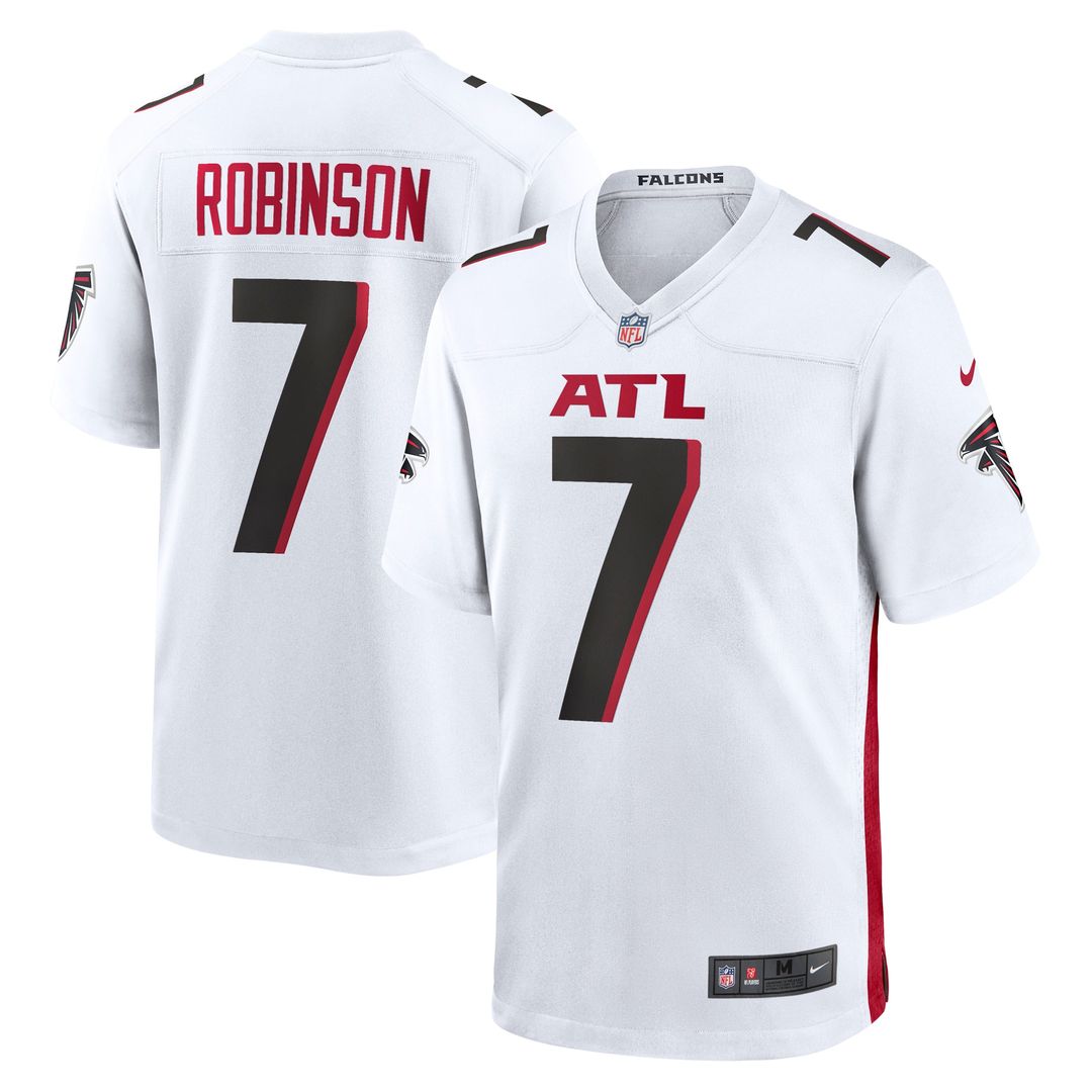 Bijan Robinson Atlanta Falcons Nike  Game Official Jersey - Black