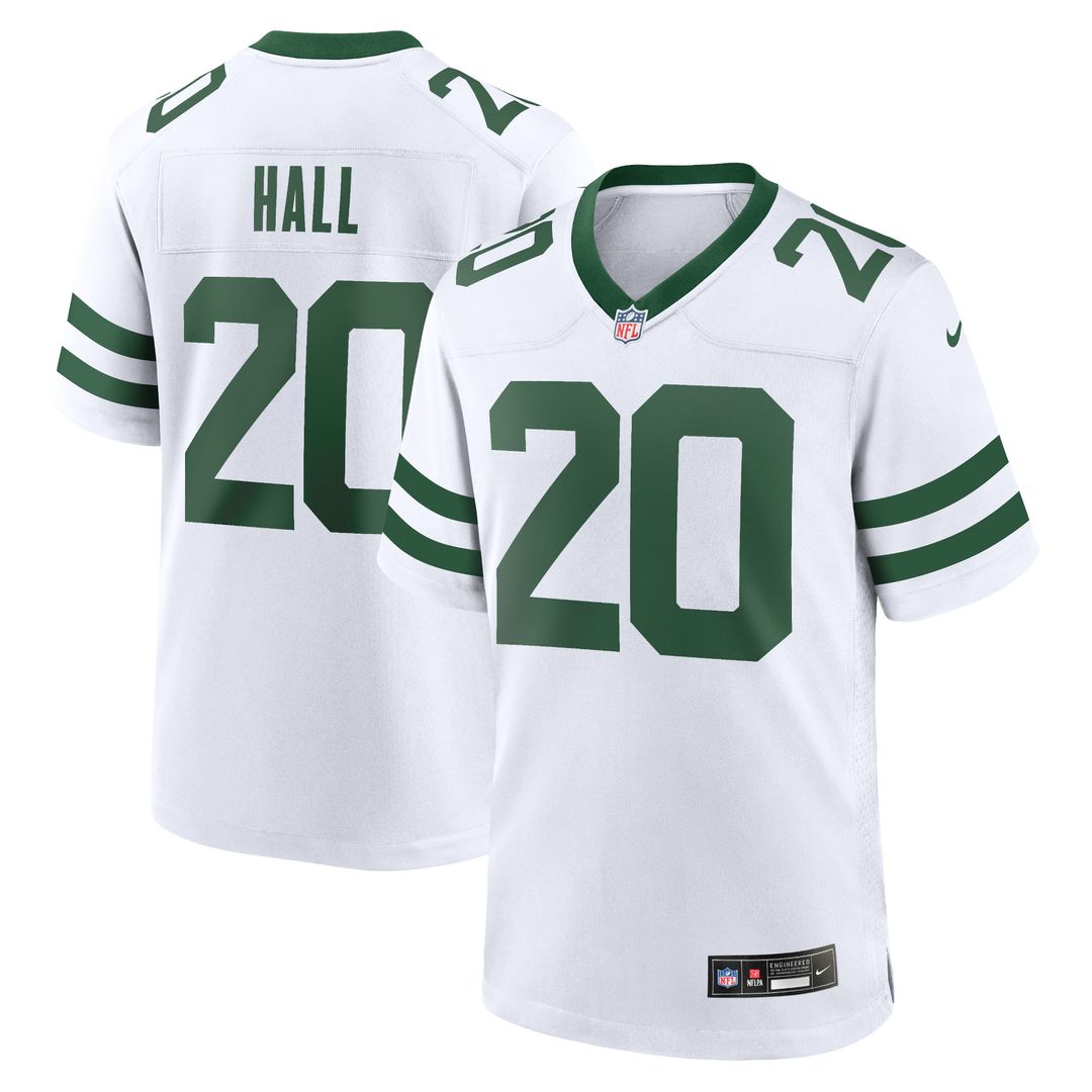 Breece Hall New York Jets Nike Alternate Game Official Jersey - Legacy Black